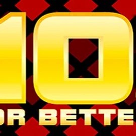 10s or Better slot logo by 1x2gaming at Wolf Casino