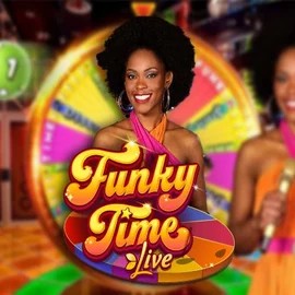 Funky Time casino game by Evolution – featured logo at Wolf Casino