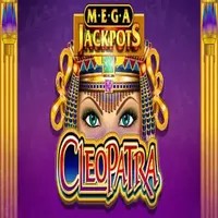 Mega Jackpots Cleopatra slot logo by IGT at Wolf Casino