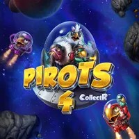 Pirots 4 slot visual from ELK Studios available on wolfs-au.com